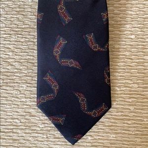 Christian Dior vintage navy men’s tie